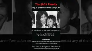 THE JACK FAMILY MISSING FOR 30 YEARS !!!