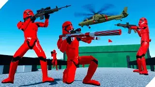 Антарктида - СЕКРЕТНЫЙ АРТЕФАКТ! - Игра Ravenfield Битва солдатиков в Ревенфилд