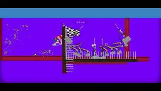 Happy Wheels level I made on my phone