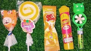 Satisfying videos Asmr lollipop candy unboxing videos Asmr opening video and chocolate gummy candy