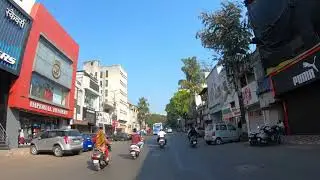 4K | MG road | Driving in Pune