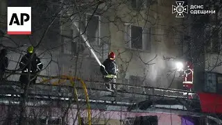 Russia hits residential block in Ukraine's Odesa in overnight strikes