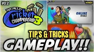 Wcc3 || Online Rivals || Tip's & Tricks || Gameplay || Hindi Commentary || #02