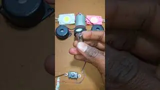 How to lighting 12V LEDs lights and Buzzers with drone motor #shorts