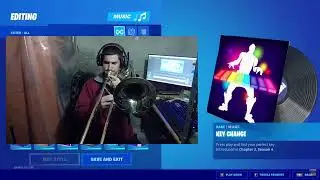 Fortnite: Key Change Lobby Music (Bass Trombone Cover by Commander Nvidia)