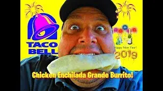 Taco Bell&reg; Chicken Enchilada Grande Burrito Review!