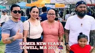 KHMER NEW YEAR'S IN LOWELL MA 🇰🇭