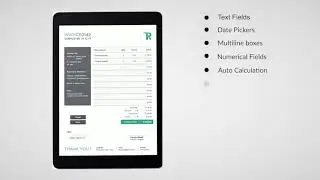 Auto Calculation and Fillable Pdf Form