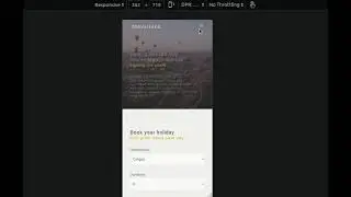 A mobile-first responsive website for a Travel Agency