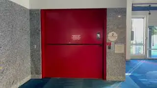 MEI Hydraulic Freight Elevator at George R. Brown Convention Center in Downtown Houston, TX.
