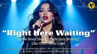 Right Here Waiting (Rock Version) 🎵 Classic Love Song Reimagined #rockcover