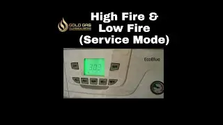 BAXI ECOBLUE HIGH FIRE LOW FIRE SERVICE MODE - CH MAX DHW MAX MODE - BAXI 303 ON - BAXI SERVICE 303