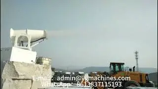 Powerful Dust Suppression Fog Cannon | Water Spray Machine for Construction & Mining