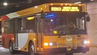 Fairfair Connecter 2025 Gillig 7956 On Route RIBS 3 & 2012 New Flyer XD35 9684 On Route RIBS 2
