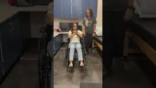 Chest Thrusts and Back Blows for choking while in a wheelchair