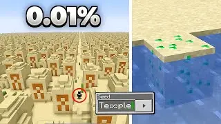 I Found Minecraft&rsquo;s Rarest Secret Seeds...