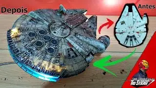 Toy Makeover MILLENIUM FALCON STAR WARS