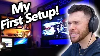 Reacting to my FIRST EVER Gaming Setup!