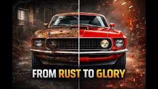 Abandoned 1969 Mustang Restored From Rust to Glory