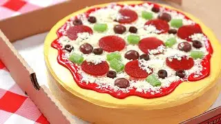 HOW TO MAKE A CAKE PIZZA - NERDY NUMMIES