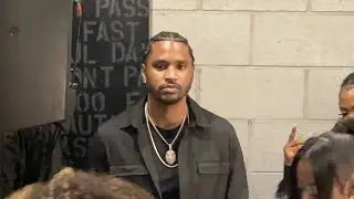 Trey Songz Spotted At The Game's Mansion Party After Being Missing From Social Media Over A Year