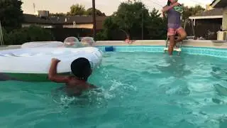 Swimming pool from Walmart