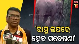 Ganesh Ram Singh Khuntia Reaction on Elephant Ramu's Skeleton preserved | PrameyaNews7