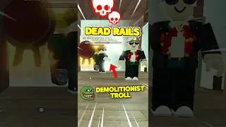 Trolling Randoms with Demolitionist in Dead Rails! 💣😂 #deadrails #roblox #usa
