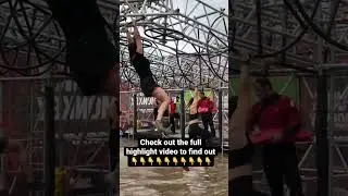 Can she hold on? Tough Mudder Yorkshire 2022
