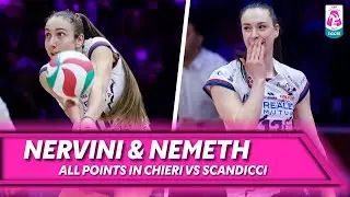 NERVINI & NEMETH, All points in Chieri - Scandicci | Best Performance | LVF 2025/26