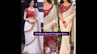 Wedding Special Georgette Saree | Mirror & Sequence Work | Latest Party Wear Saree 2026