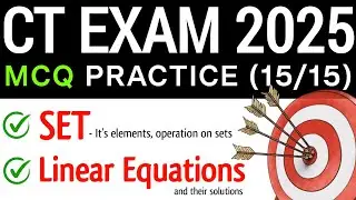 CT Exam Math MCQ Practice/CT Exam Previous Year Question/CT Exam 2025/CT Math Class 2025 