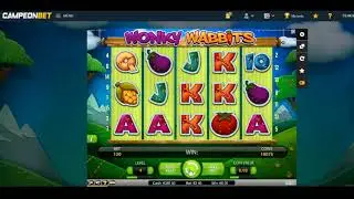 300&euro; VS NetEnt Slots - BIG WIN ON WONKY WABBITS!