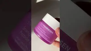 Ole Henriksen Strength Trainer Peptide Boost Moisturizer unboxing ASMR