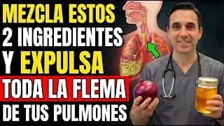 El poderoso EXPECTORANTE Natural para limpiar toda la FLEMA de la garganta y de los pulmones!