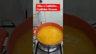 Olha o Caldinho Grosso... #promuller #SopaDeinhame.
