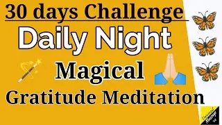 Daily Magical Night Gratitude Meditation/prayer/affirmation universal message