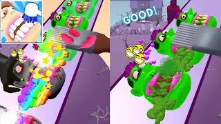 Teeth Runner (IOS, Android) NEW UPDATE Gameplay Walkthrough All Levels (Level 15-16)