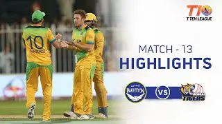 Матч 13, Pakhtoon против Bengal Tigers, 2-й сезон лиги T10, I 2018 I, стадион для крикета в Шардже
