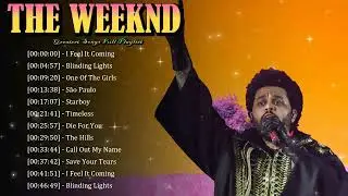 🪁 The Weeknd - Gliding effortlessly through genres from neo-soul to hard-hitting synth 🌈