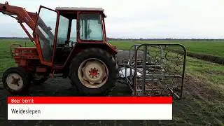Boer Gerrit vlogt   Weideslepen
