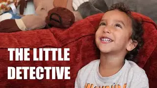 The Little Detective | PREGNANCY REVEAL | SIBLING PREGNANCY REVEAL | FUNNY PREGNANCY REVEAL 2 FAMILY