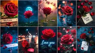 Beautiful Red Rose Dp/photo/dpz/Wallpaper/pics | Red flowers HD Wallpaper | Best WhatsApp dp flowers