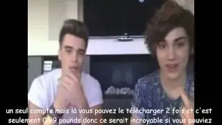 George & Josh   Twitcam part 2 VostFR