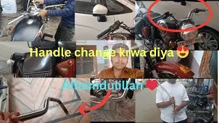 Handle change krwa diya 😍 #viralvideo #bullet #vlogger #viral #video
