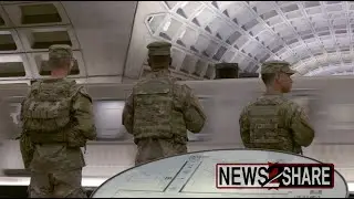 National Guard patrols Washington DC Metro system on Trump's orders