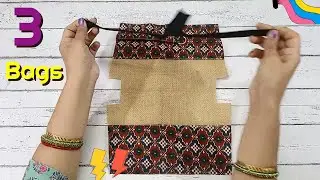 3 Practical Bags Easy and Quick to Make at Home