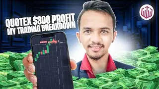 Quotex: $300+ Profit in 6 Trades! Candlestick Patterns & SNR Mastery Revealed 🚀