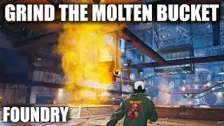 How to Grind the Molten Bucket in the Foundry - Tony Hawk's Pro Skater 3 + 4