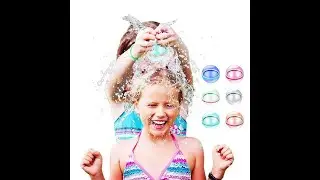 Reusable Water Bomb Splash Balls  Water Balloons Absorbent Ball Outdoor Pool Beach Play Toy Pool Par